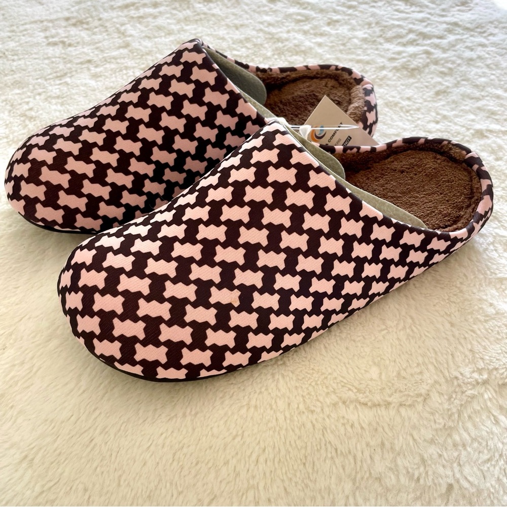 Catalina Comfort Pink Bowknot Print Slippers